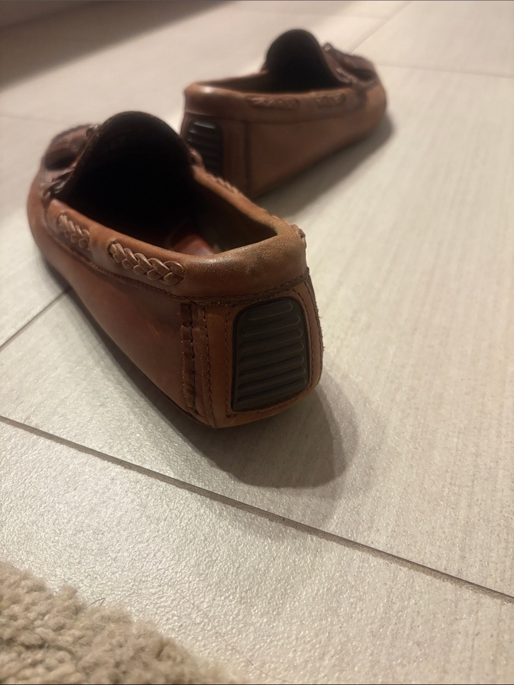Vintage polo driving shoes - Picture 6 of 11